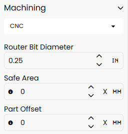 Machine Settings
