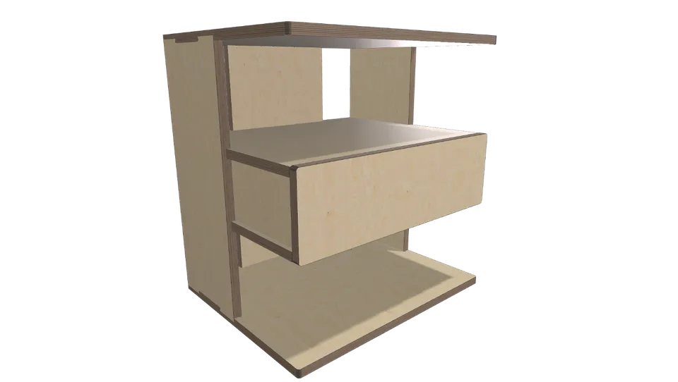 Floating Nightstand