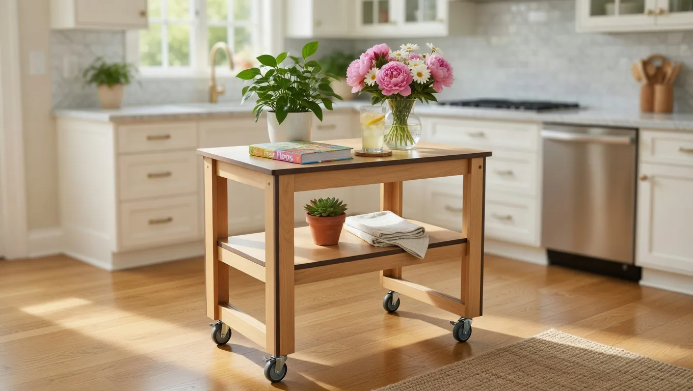 Rolling Kitchen Cart