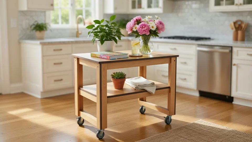 Rolling Kitchen Cart
