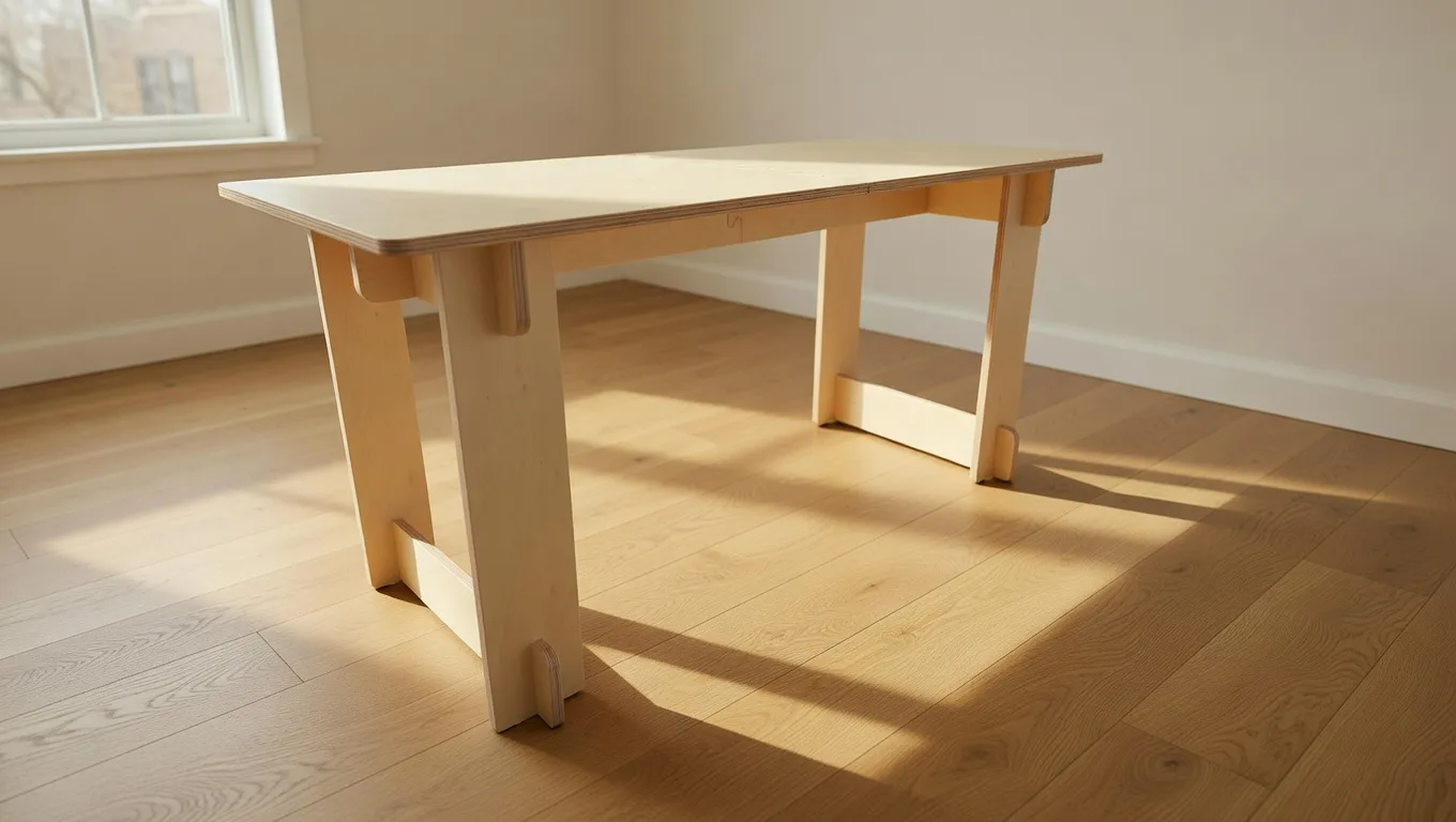 Modern Slot Together Desk