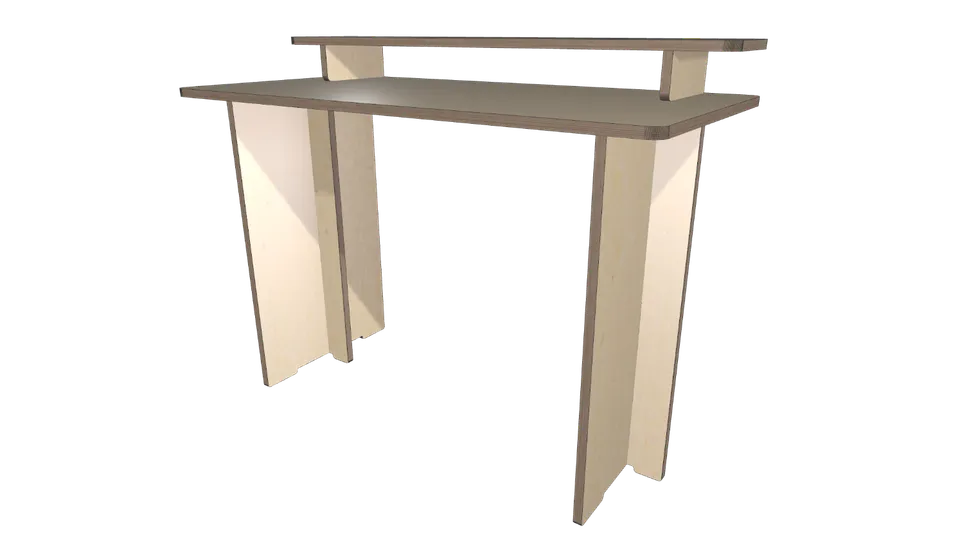 Slot Together Desk