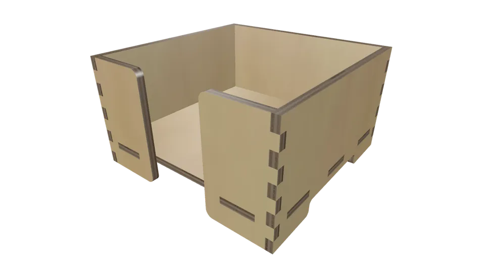 Laser Sticky Note Holder