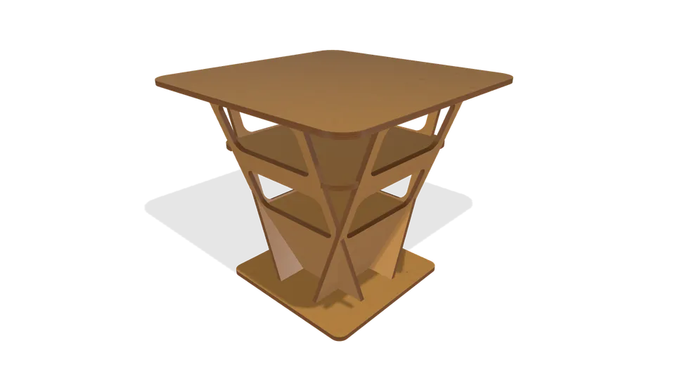 Slot together End Table