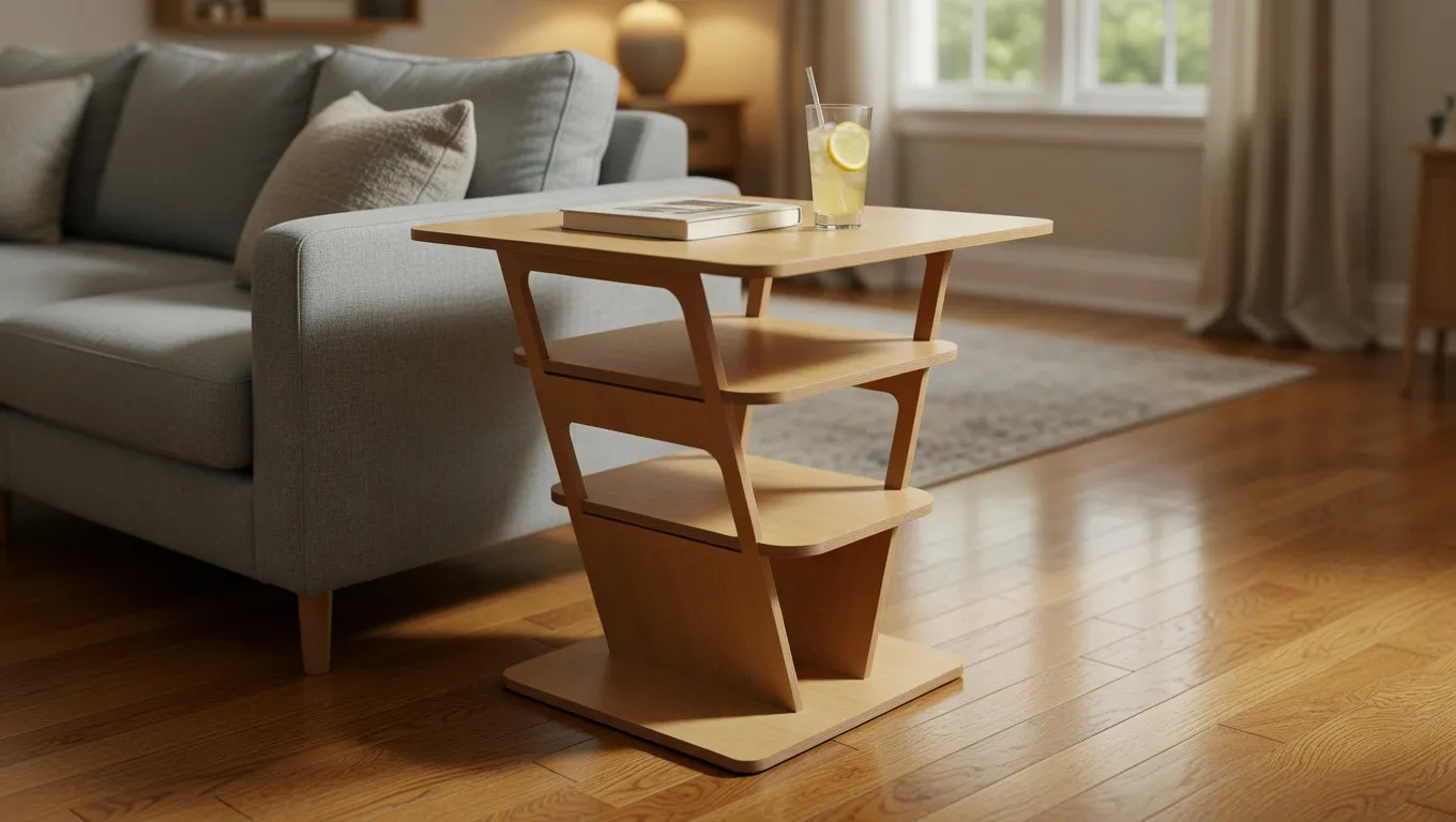 Slot together End Table