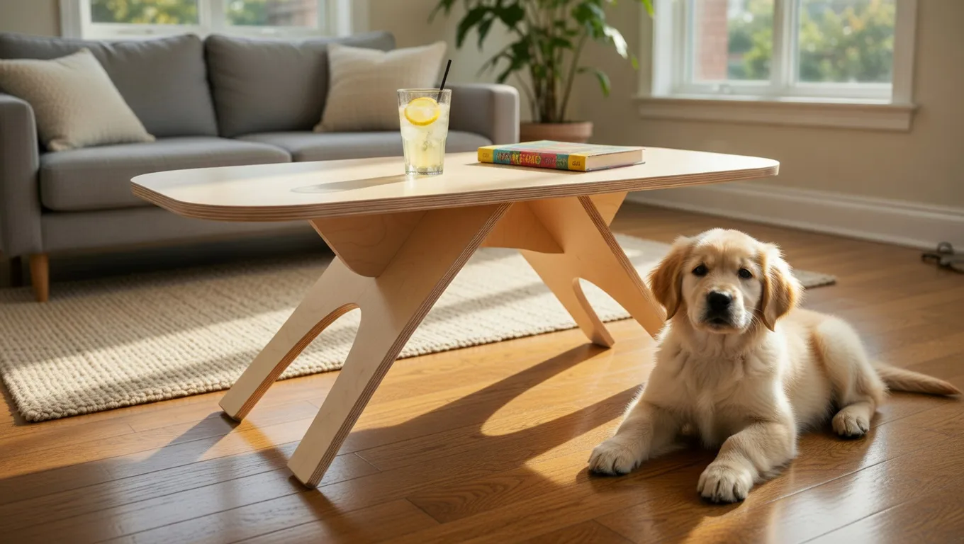 Flying V Coffee Table