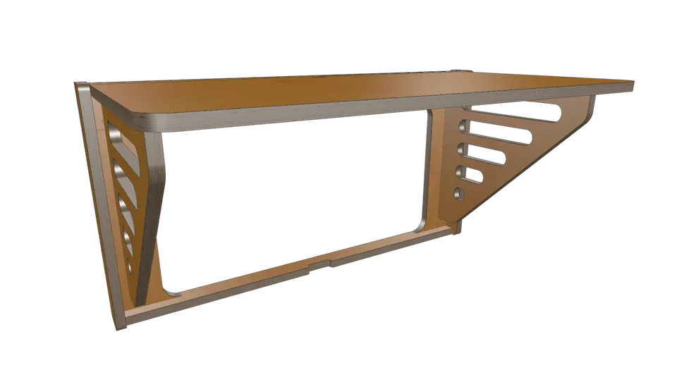 Folding Wall Desk 36