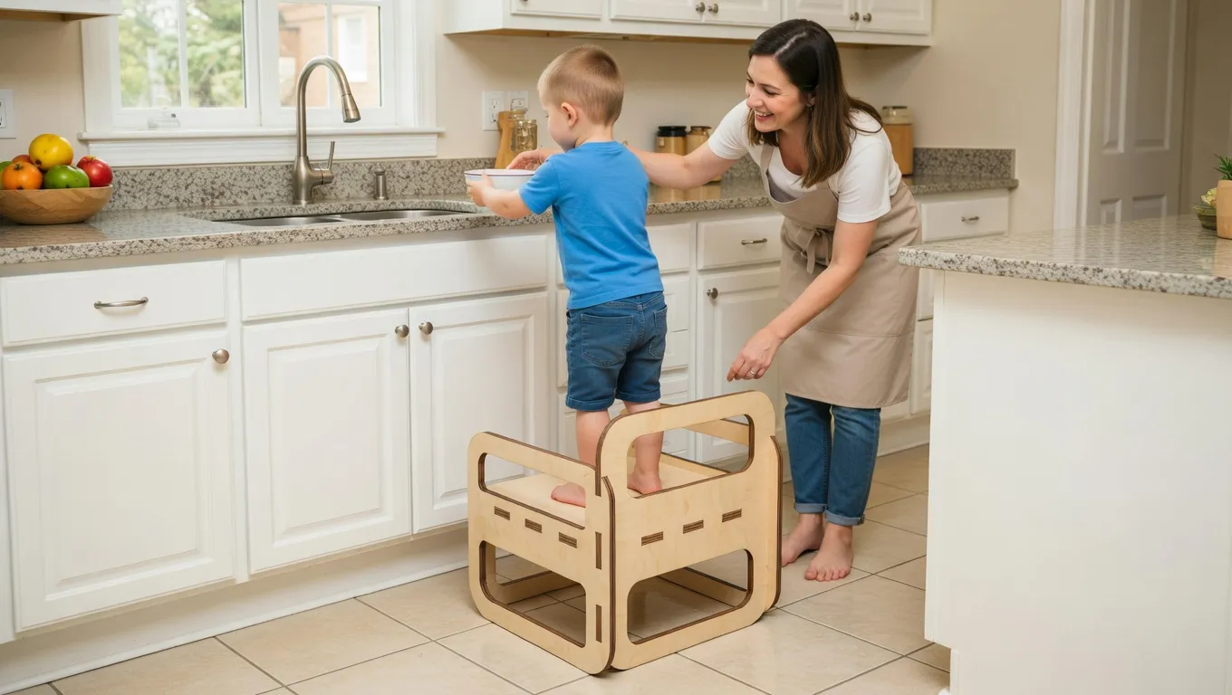 Kids Desk with Chair Modern